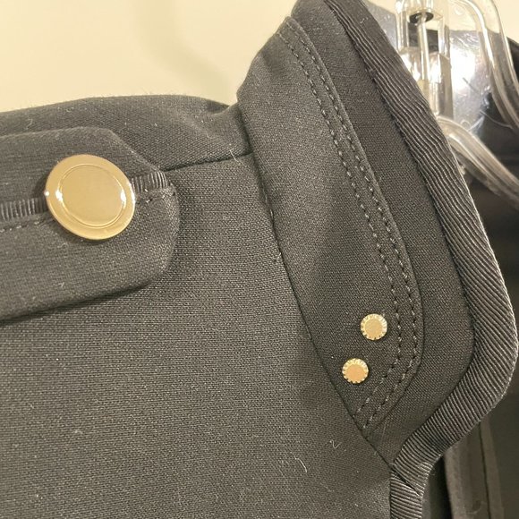 WHITE HOUSE BLACK MARKET Moto Jacket, Zip Front, Long Sleeve, Black - 6 - Picture 5 of 7